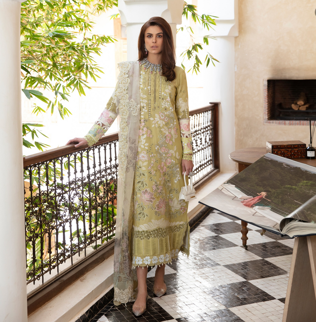 REPUBLIC | AMAANI EID LUXURY LAWN 23 | LINARIA 7A