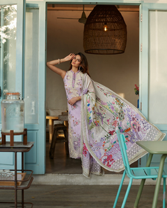 FAIZA SAQLAIN | LILLIANA LUXURY LAWN 24 | NAZELI