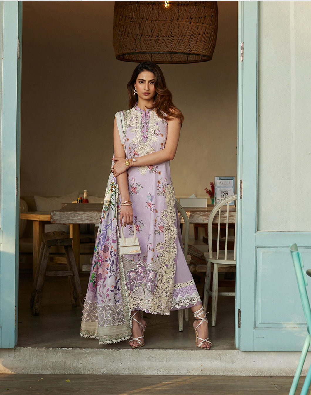 FAIZA SAQLAIN | LILLIANA LUXURY LAWN 24 | NAZELI