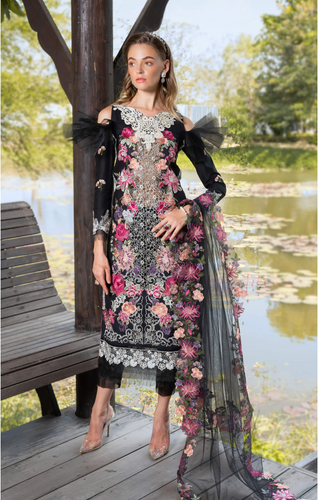 ASIFA NABEEL | ROSEMARY & RUFFLES LUXURY LAWN 24 | EUPHORIA