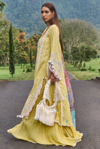 ANSAB JAHANGIR | ZOHA LUXURY LAWN 24 | MARIGOLD