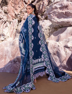 AKBAR ASLAM | LUXURY LAWN 24 | BLUE BELL