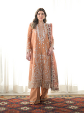 Load image into Gallery viewer, ZAIB | LUXURY LAWN V 2 | PEACH SAND