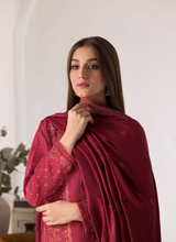 Load image into Gallery viewer, SOBIA NAZIR | WINTER SHAWL 24 | DESIGN 6A