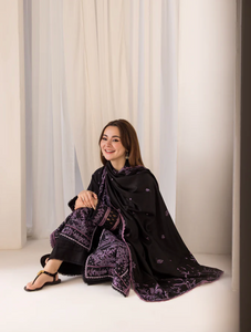 SOBIA NAZIR | WINTER SHAWL 24 | DESIGN 6B