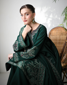 ZAIB | KARANDI | EMERALD GREEN