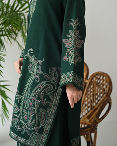 ZAIB | KARANDI | EMERALD GREEN