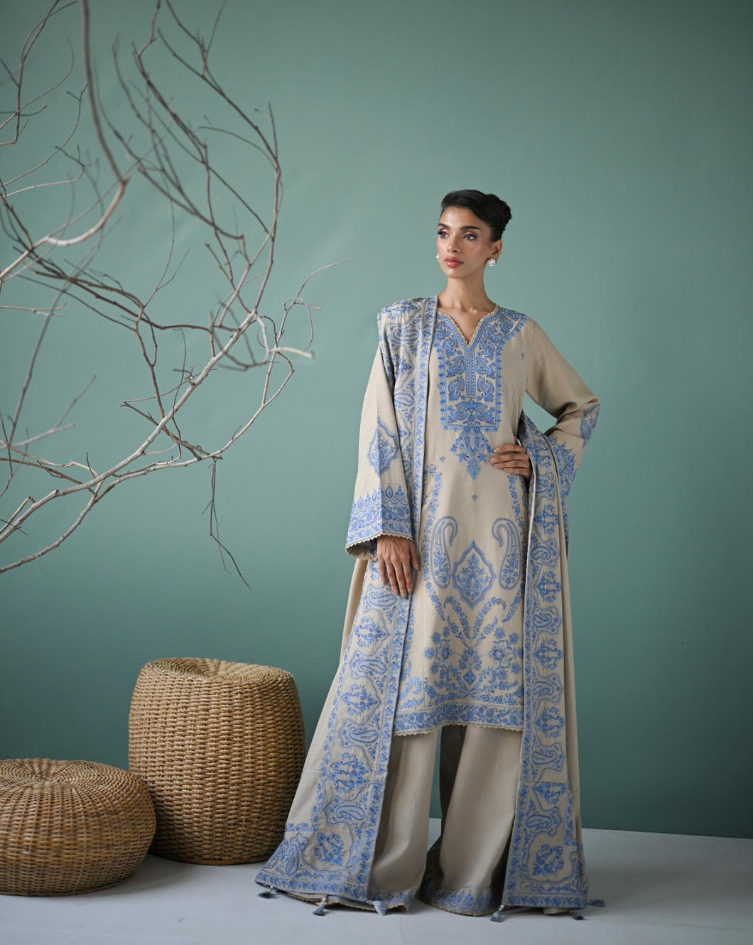 ZAIB | KARANDI | ICY BEIGE (Copy)