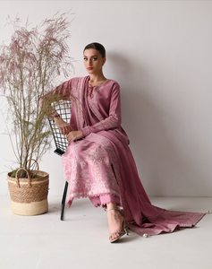 ZAIB | KARANDI | PASTEL PINK