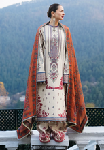 Load image into Gallery viewer, HUSSAIN REHAR | WINTER SHAWL 24 | ALMAS