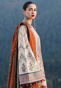 HUSSAIN REHAR | WINTER SHAWL 24 | ALMAS