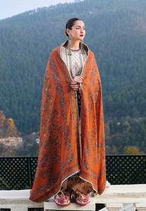 HUSSAIN REHAR | WINTER SHAWL 24 | ALMAS