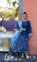 Load image into Gallery viewer, FARAH TALIB AZIZ | SUAY LAWN 24 | IZEA BLUE